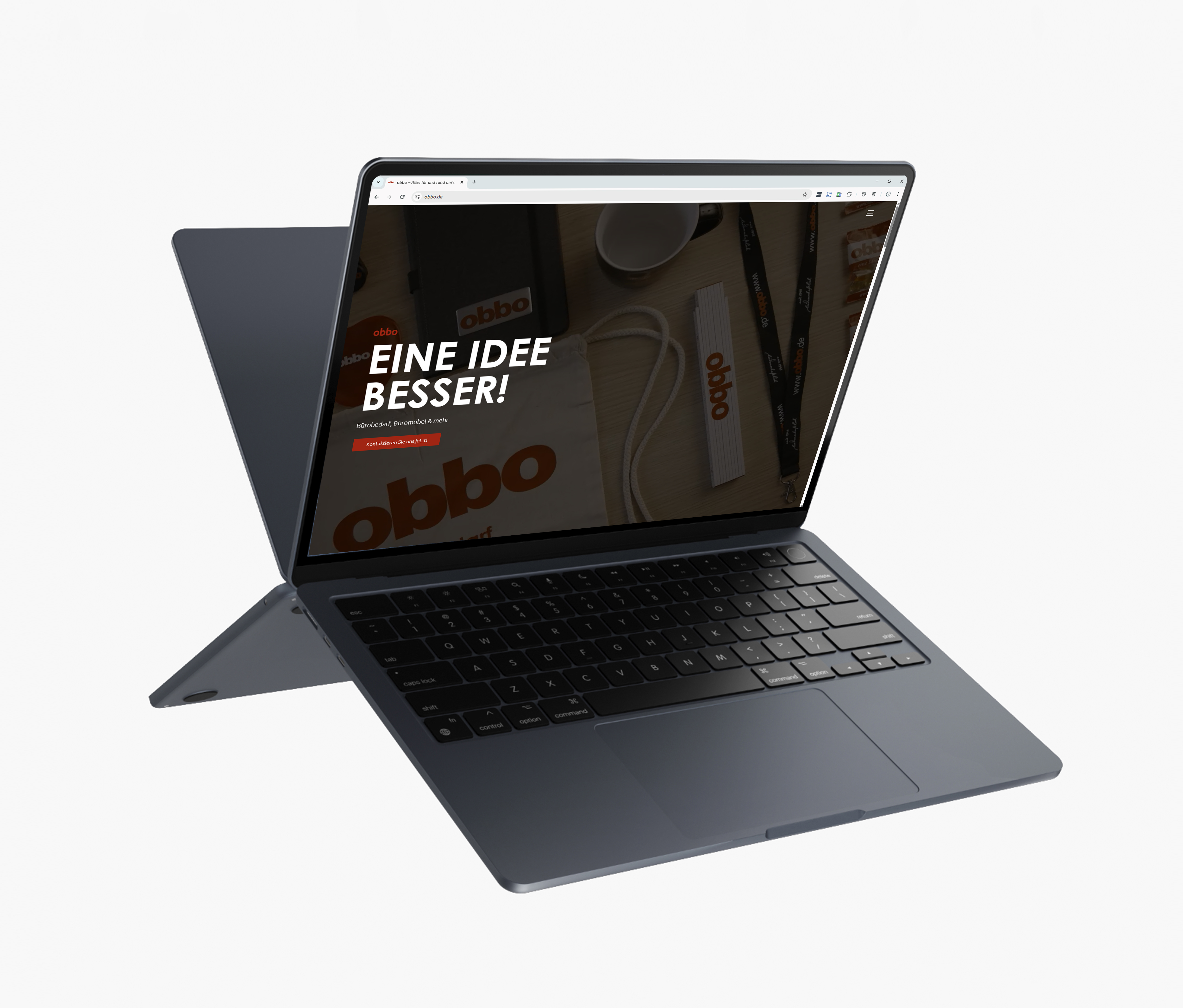 Webdesign-Projekt für obbo Bürobedarf und Büroeinrichtung